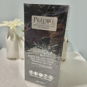 PREDIRE BLACK ORCHID PEPTIDE AGE DEFYING SKIN FIRMING SERUM-1.35 fl oz/40 ml-NEW